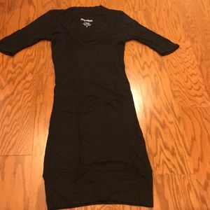 Super Comfy VNeck Bodycon Dress with Sleeve Sz.S